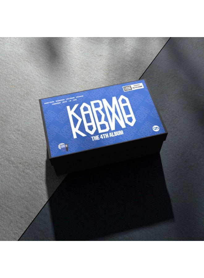 Harse The Stray Kids New Album KARMA Gift Box Includes Lomo Cards, Keychains, Diary Tapes, Keychains, Lanyards, Standees, and Stickers - Image 4